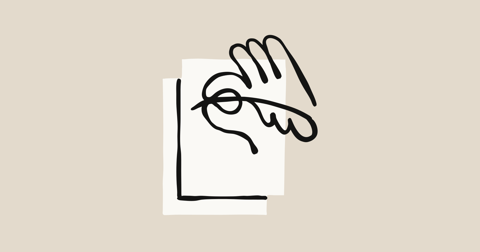 A detailed pencil sketch showing a split-screen interface where a schematic wireframe of a mobile application on the right side is being dynamically constructed from a library of puzzle-like brand components, color swatches, and typographical blocks on the left. No text, no logos.